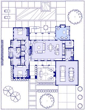 Tuscany Screened Porch Site Plan