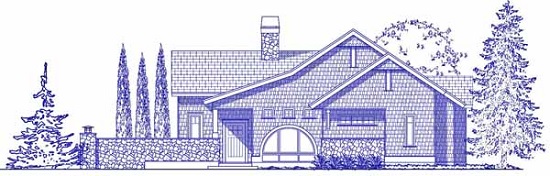 Craftsman Std. Site Plan Front