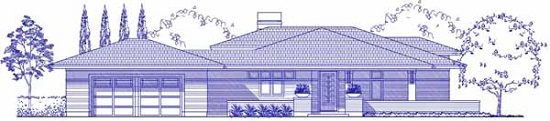 Prairie Standard Site Plan Front