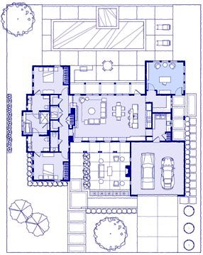 Farmhouse Office Site Plan