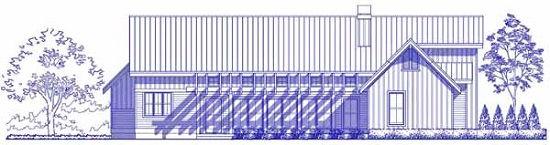 Farmhouse Std. Site Plan Rear