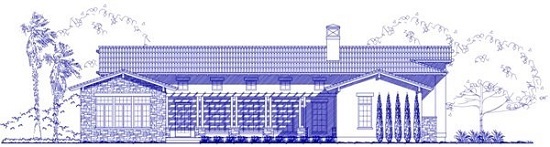 Tuscany Office Site Plan Rear